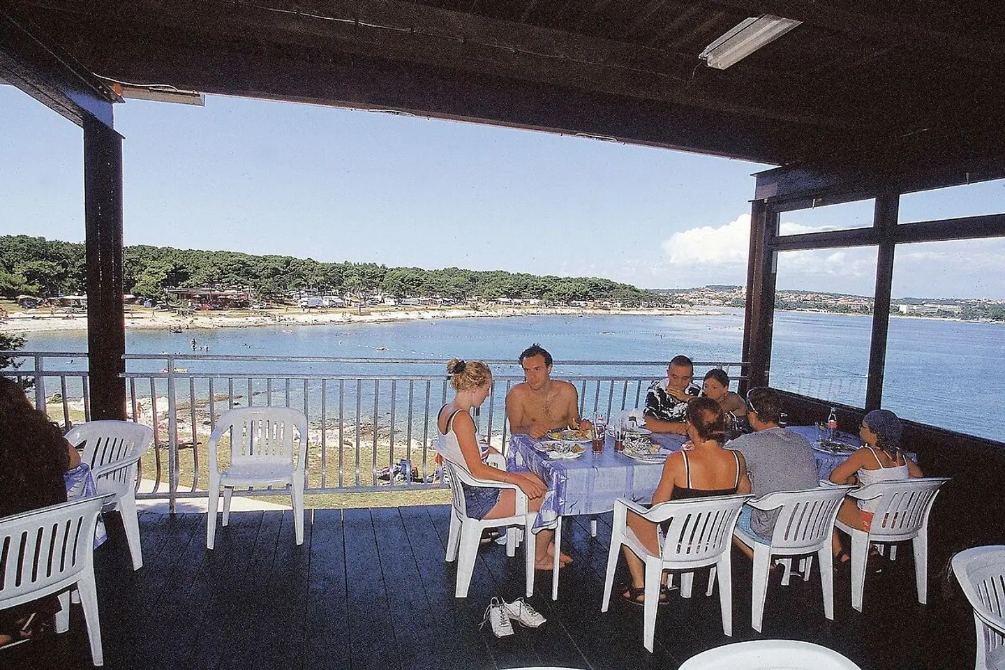 Camping Medulin Terrasse