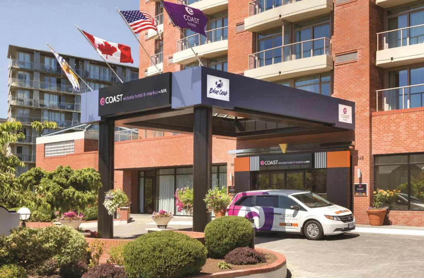 Coast Victoria Hotel & Marina by APA EXTERIOR