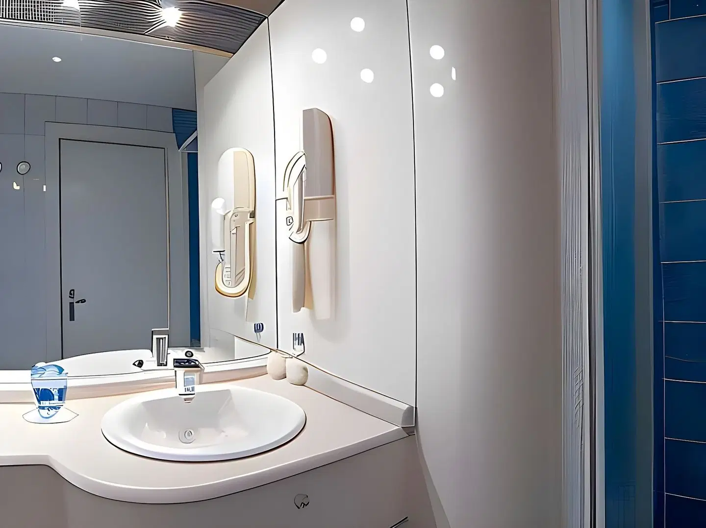 Idea Hotel Piacenza Badezimmer