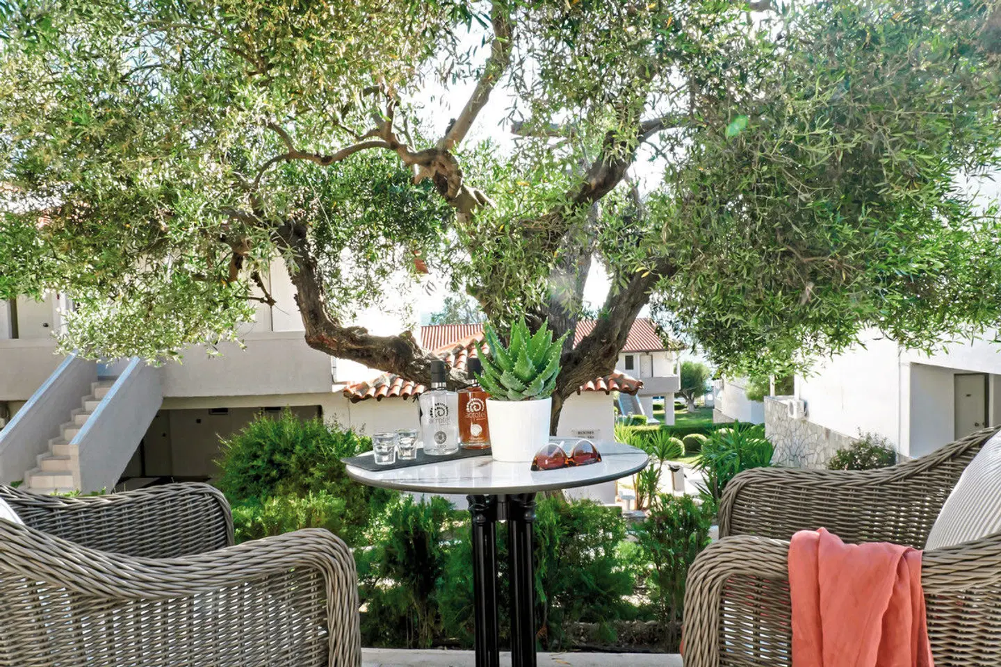 Acrotel Elea Beach Terrasse