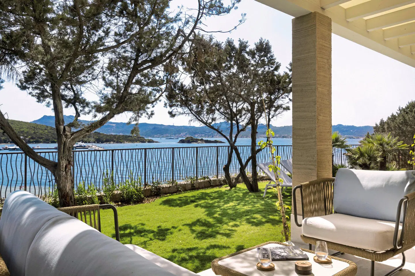 7Pines Resort Sardinia Garten