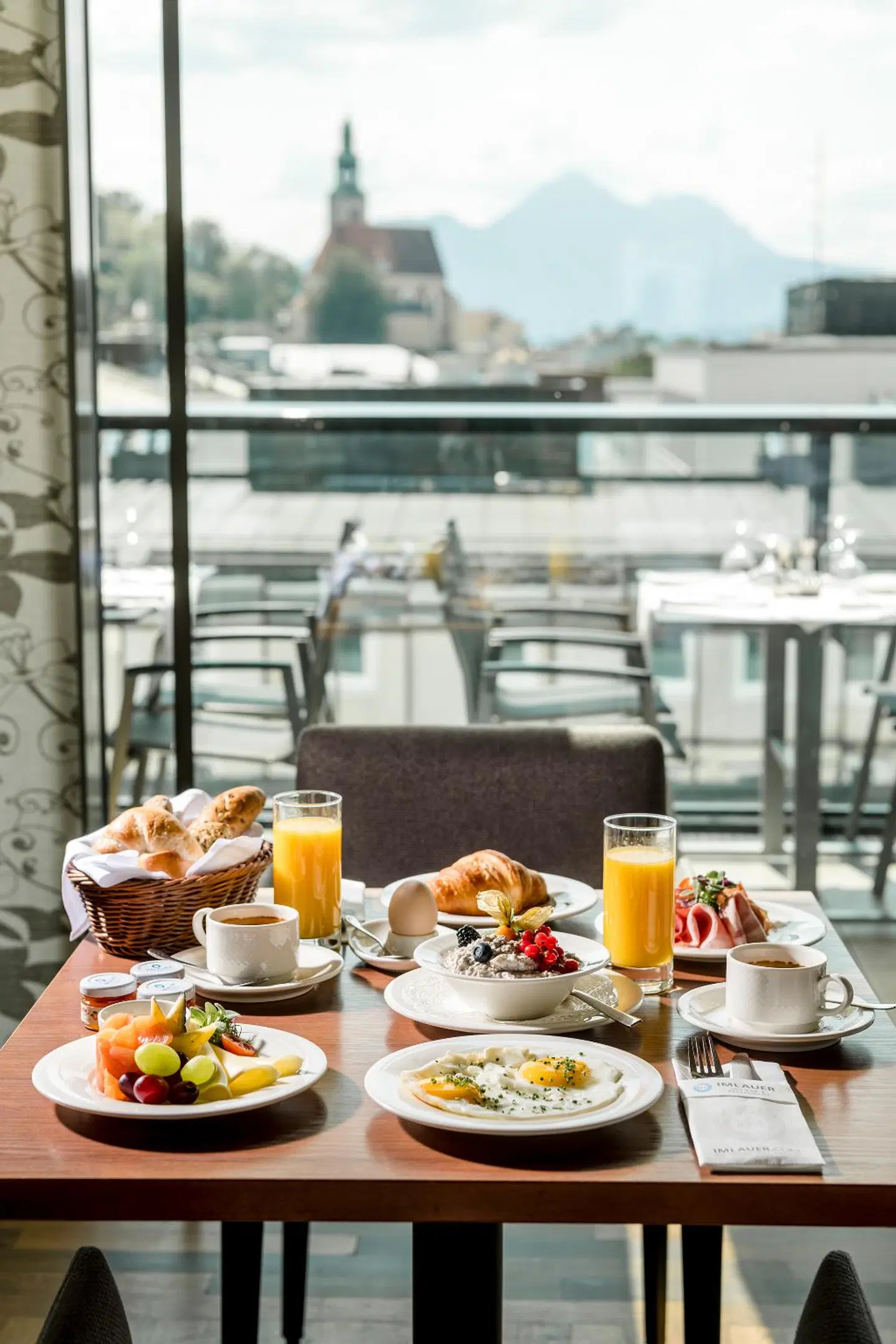 Imlauer Hotel Pitter Salzburg Terrasse