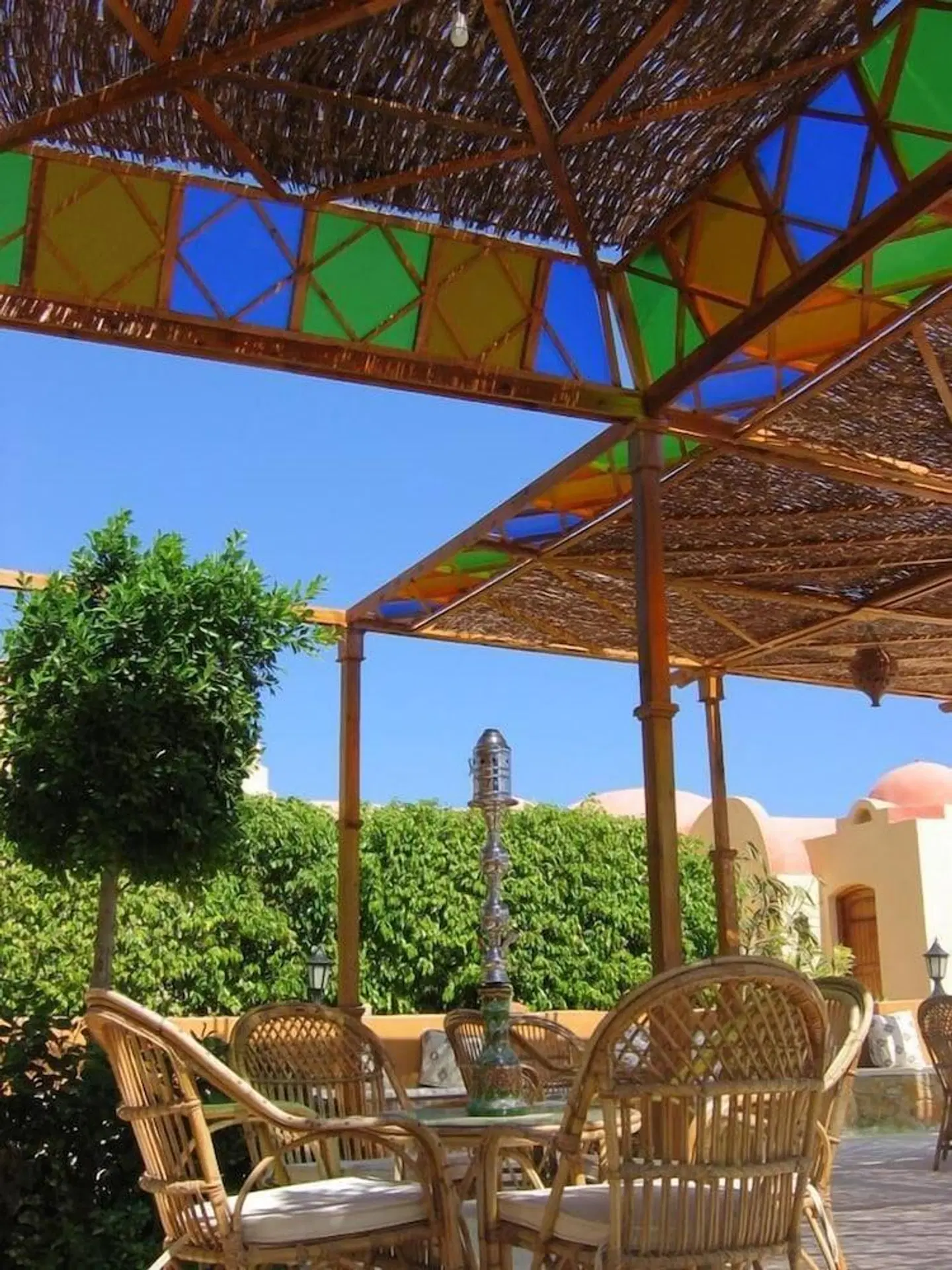 Protels Crystal Beach Resort Terrasse