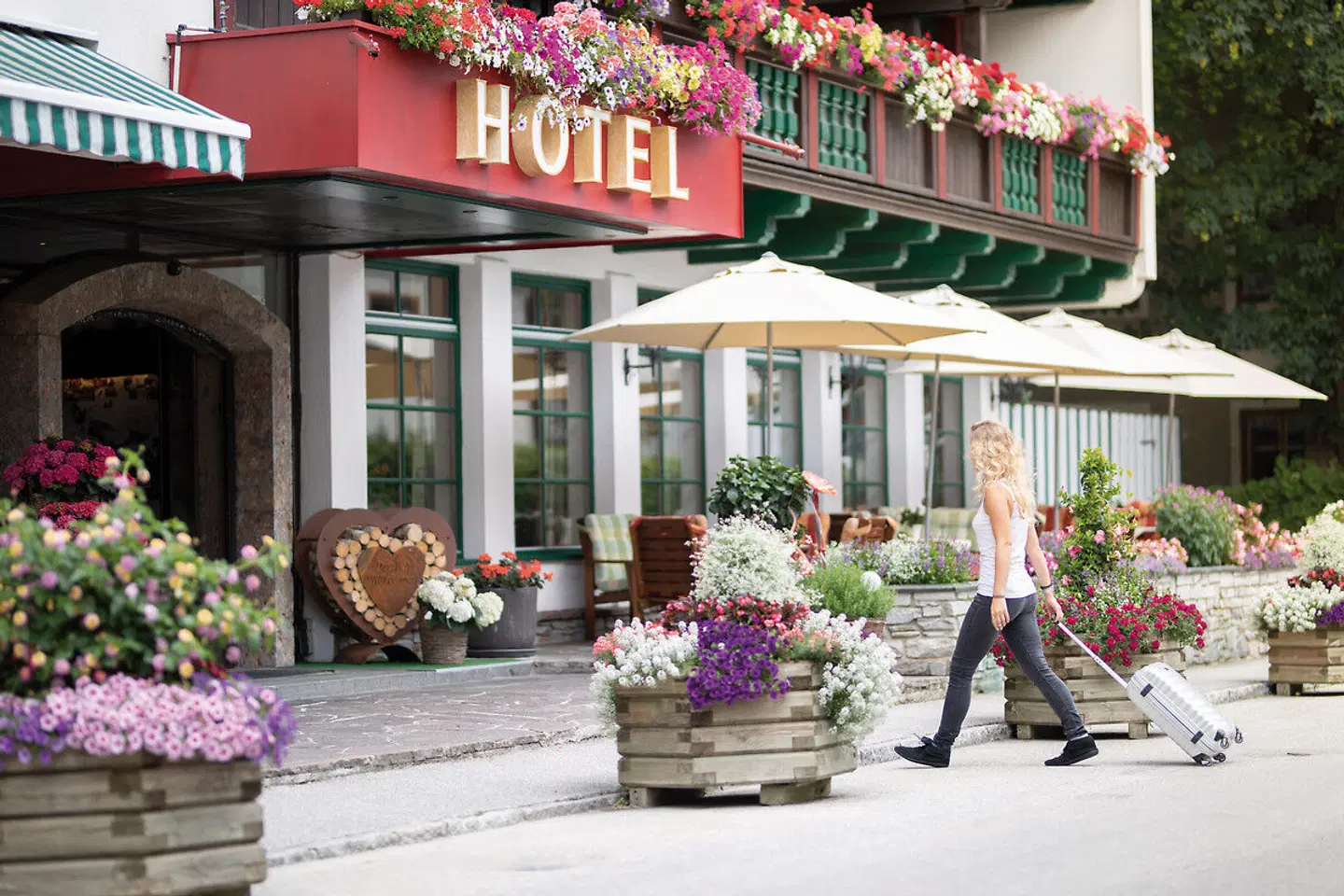 Der Kirchenwirt Terrasse