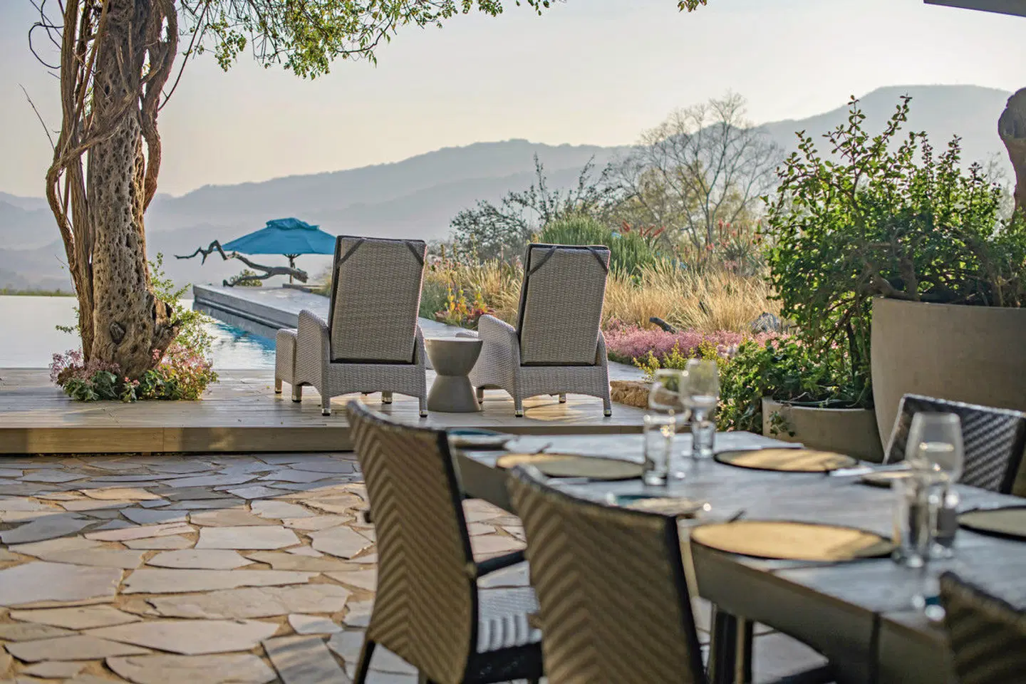 Babanango Game Reserve Terrasse