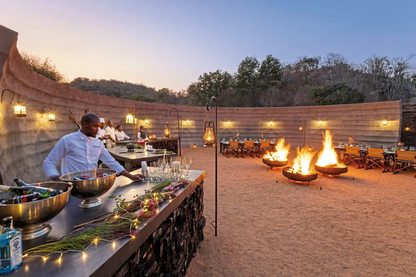 Babanango Game Reserve Terrasse
