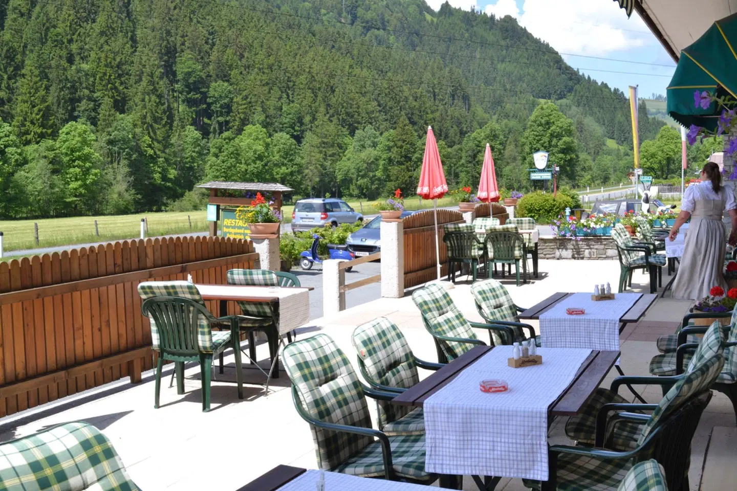 Hotel Aurach Terrasse