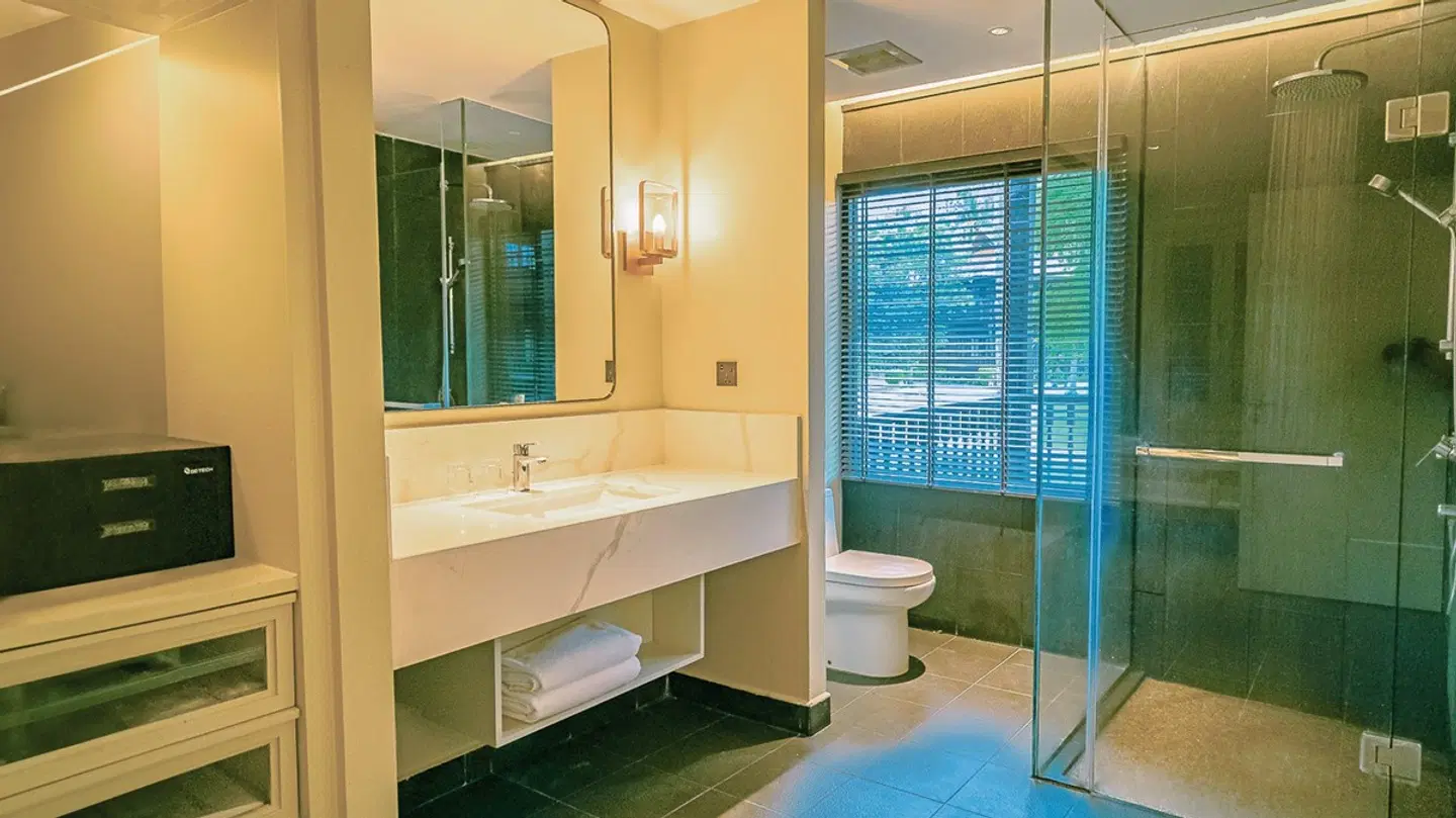 Pelangi Beach Resort & Spa Badezimmer