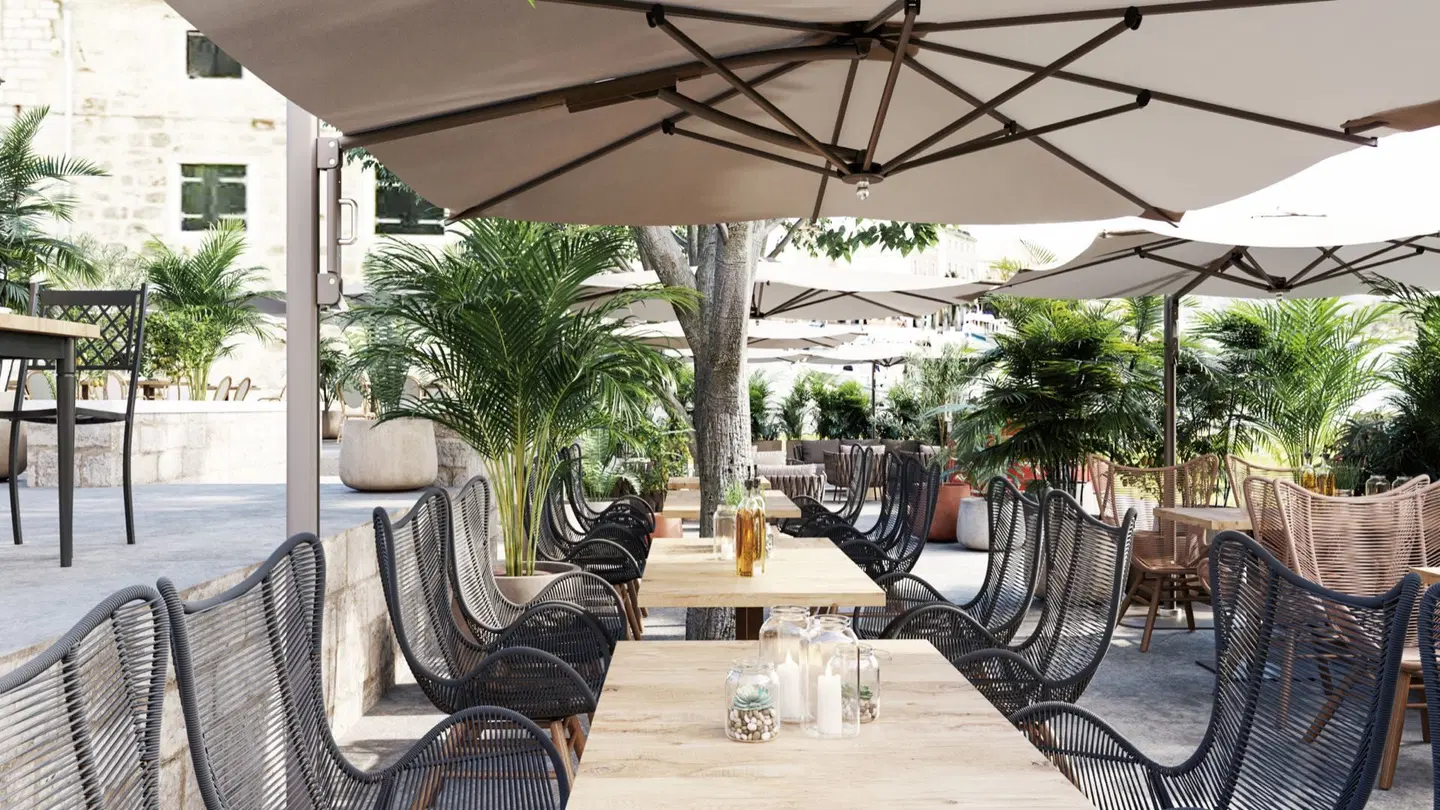 Arkada Sunny Hotel by Valamar Terrasse