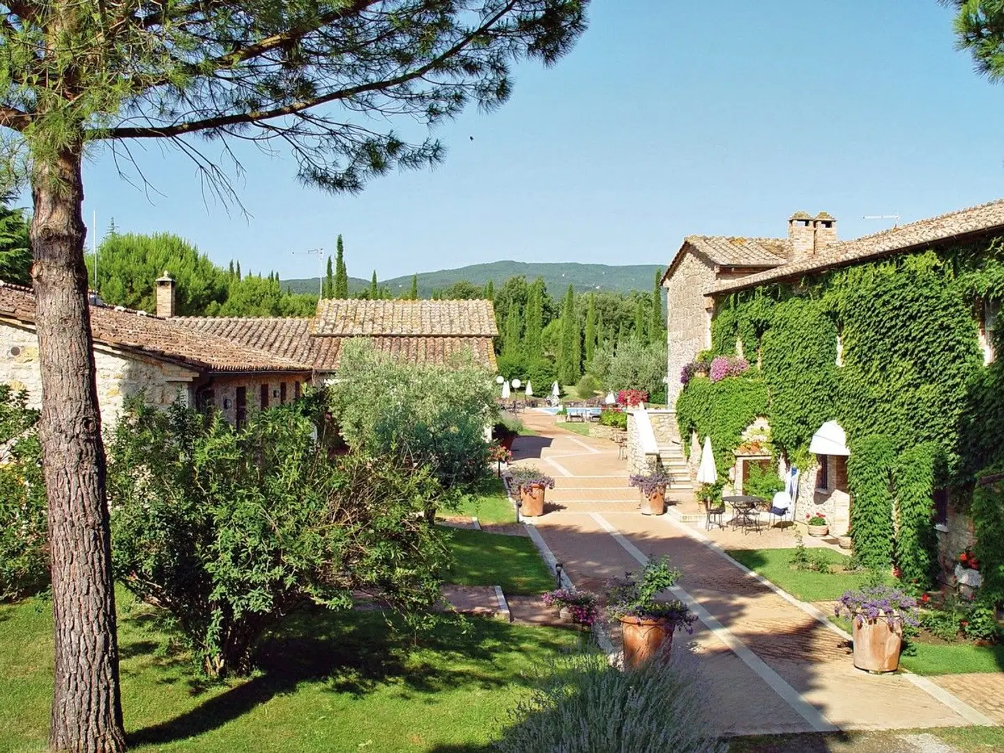 Fattoria La Sovana Garten