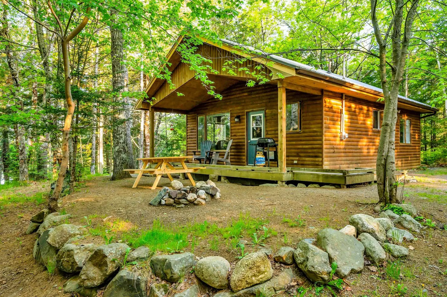 Mersey River Chalets & Nature Retreat Garten