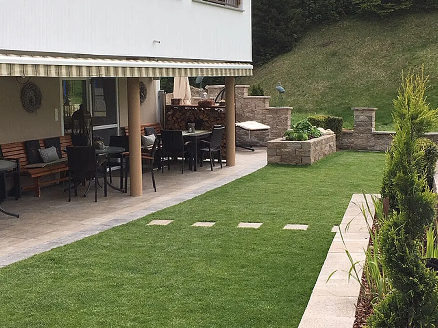 Pension Edelweiss Garten