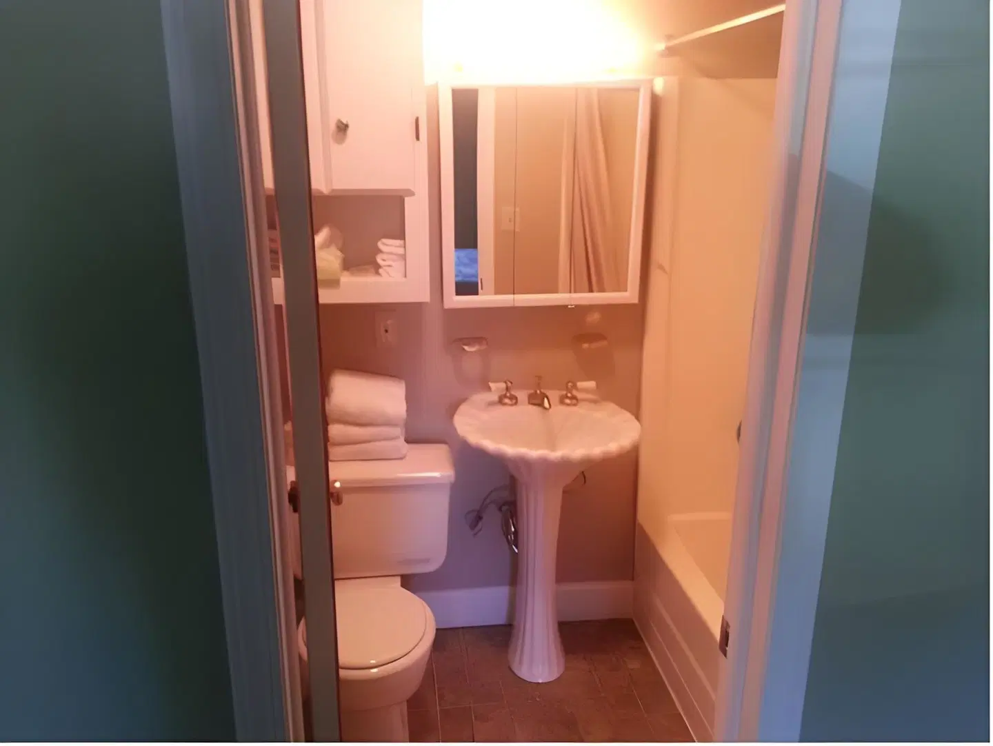 Mingo Motel Badezimmer