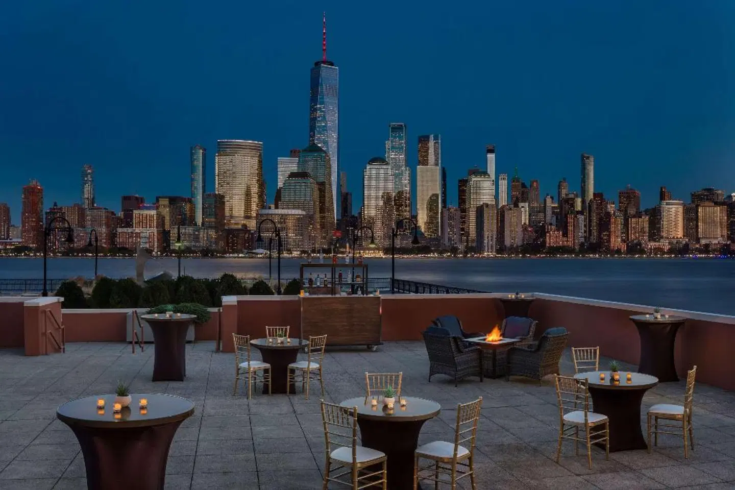 Hyatt Regency Jersey City on the Hudson Terrasse