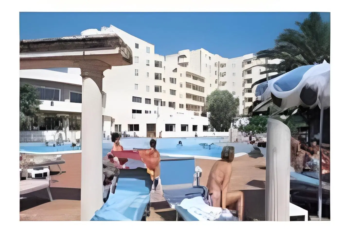 Paradise Beach Resort Terrasse