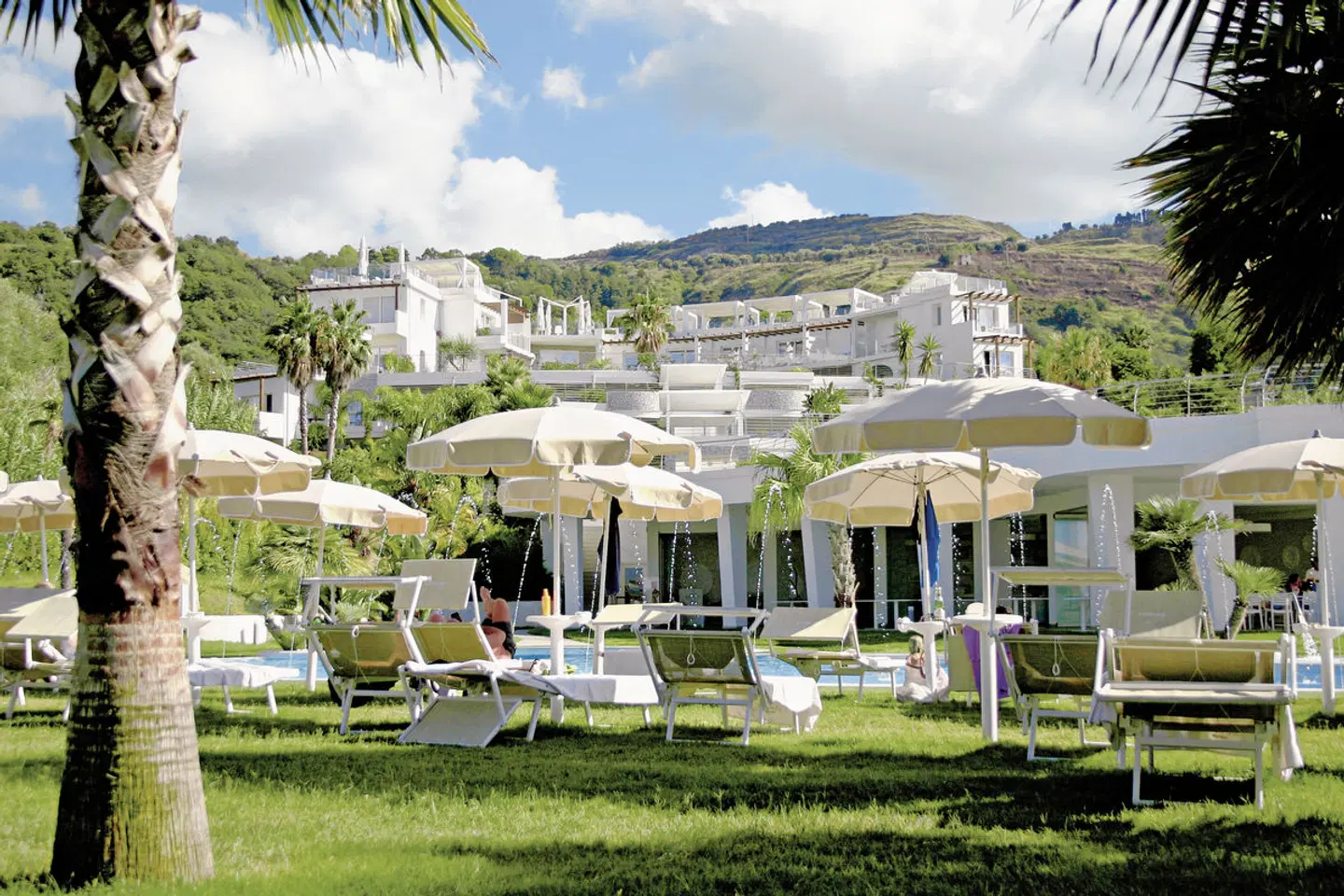 Infinity Resort Tropea Garten