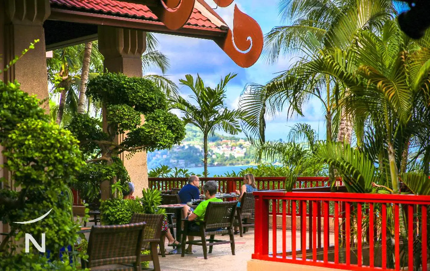 Novotel Phuket Resort Hotel Terrasse