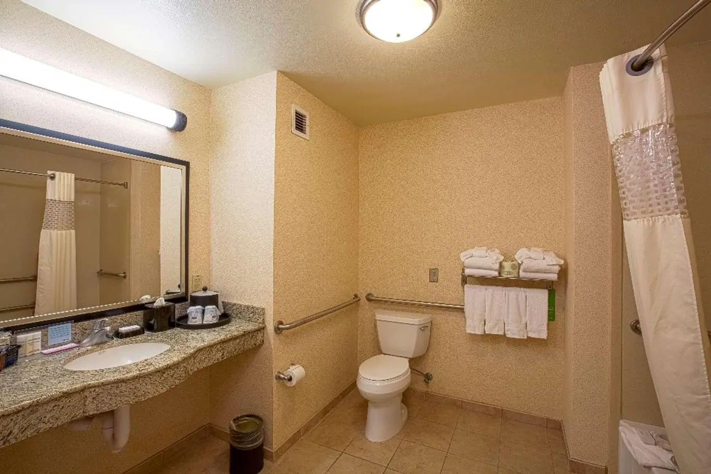 Hampton Inn & Suites Sacramento-Elk Grove Laguna I-5 Badezimmer