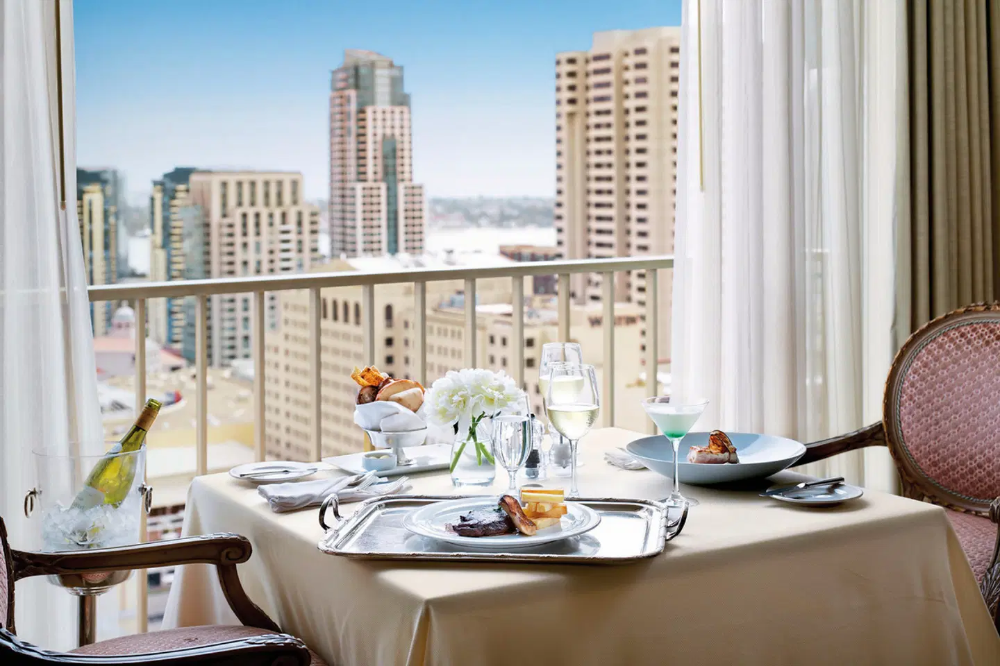 The Westgate Hotel San Diego Terrasse