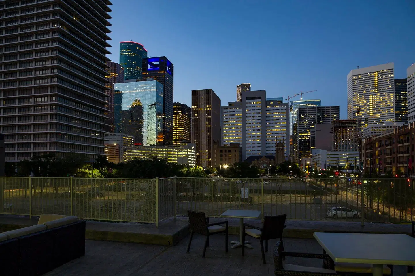 Holiday Inn Houston Downtown Terrasse