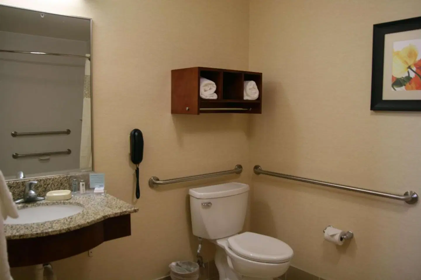 Hampton Inn & Suites Ridgecrest Badezimmer