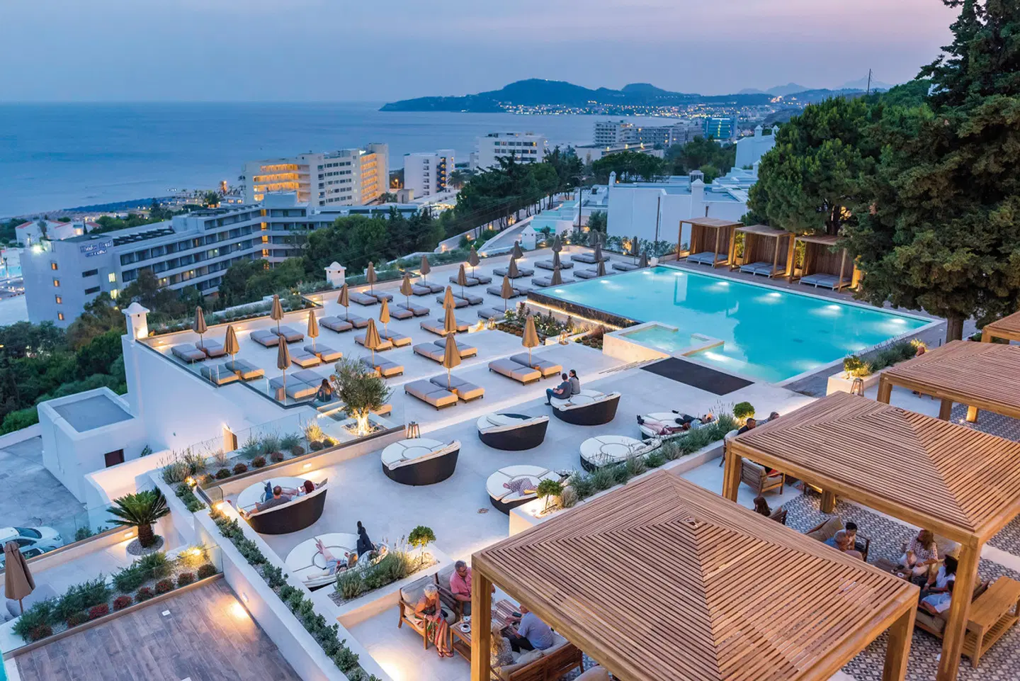 Esperos Village Blue Terrasse