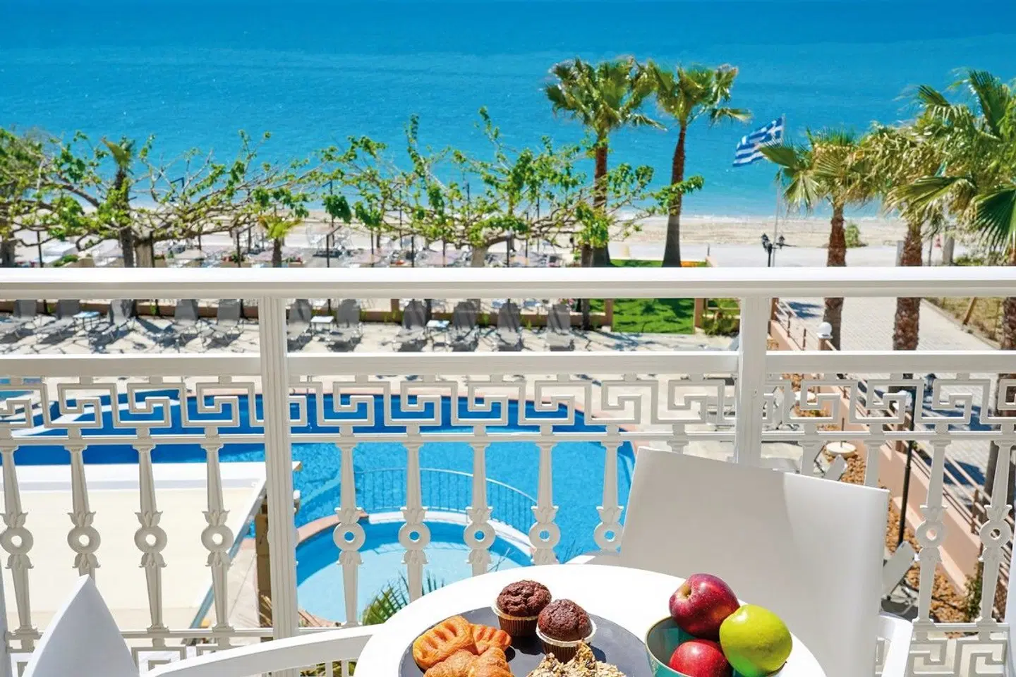 Blue View Superior Suites Terrasse