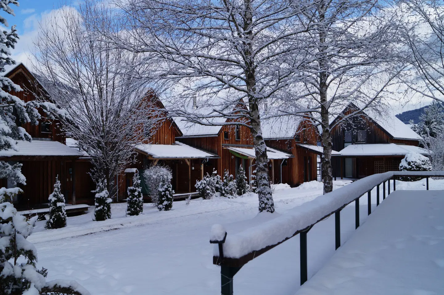 Ferienpark Kreischberg Terrasse
