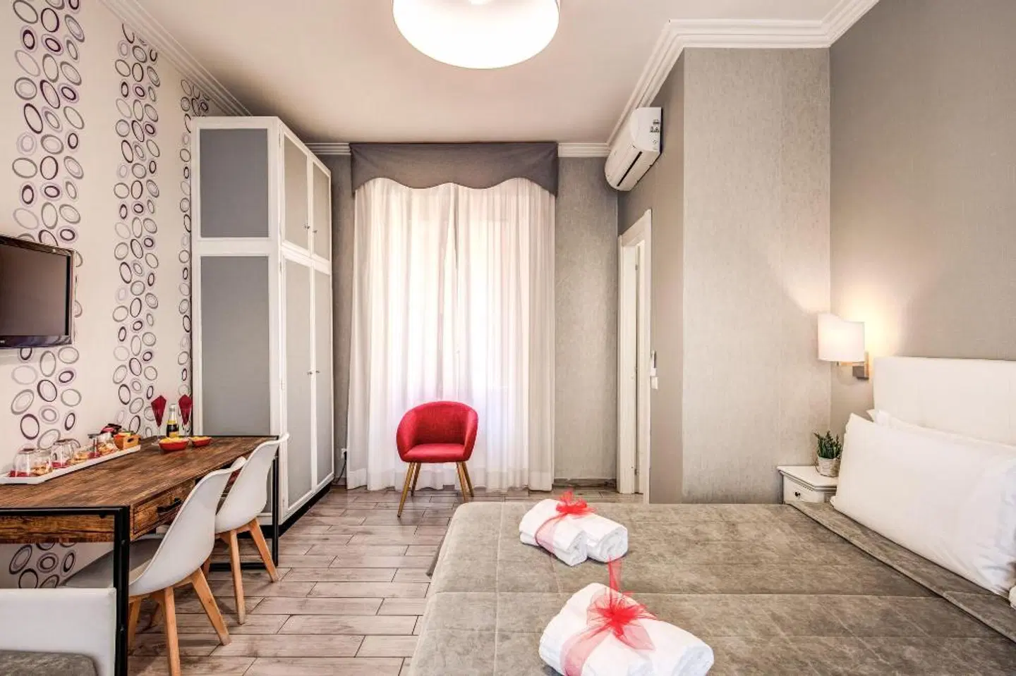 Marta Inn Rome Badezimmer