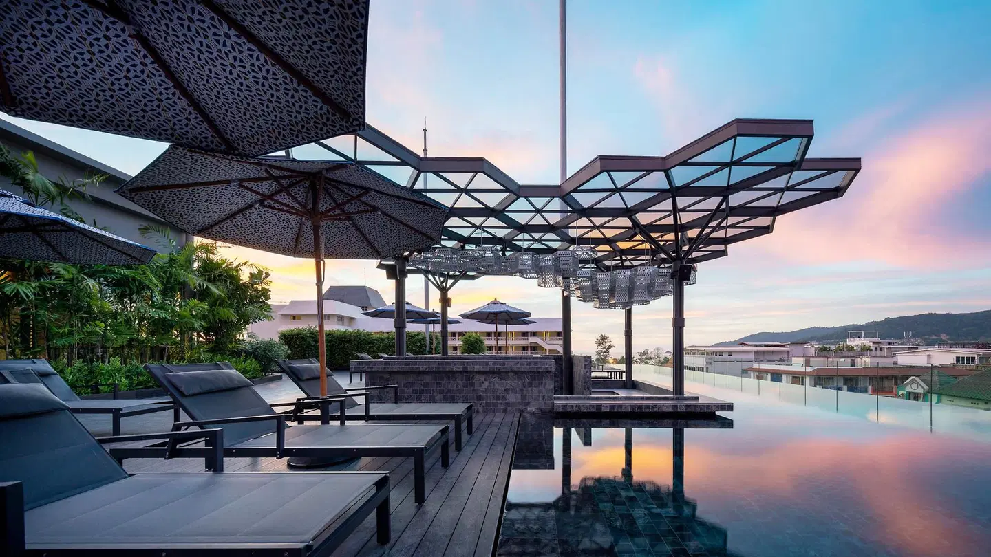 Hotel Indigo Phuket Patong Terrasse