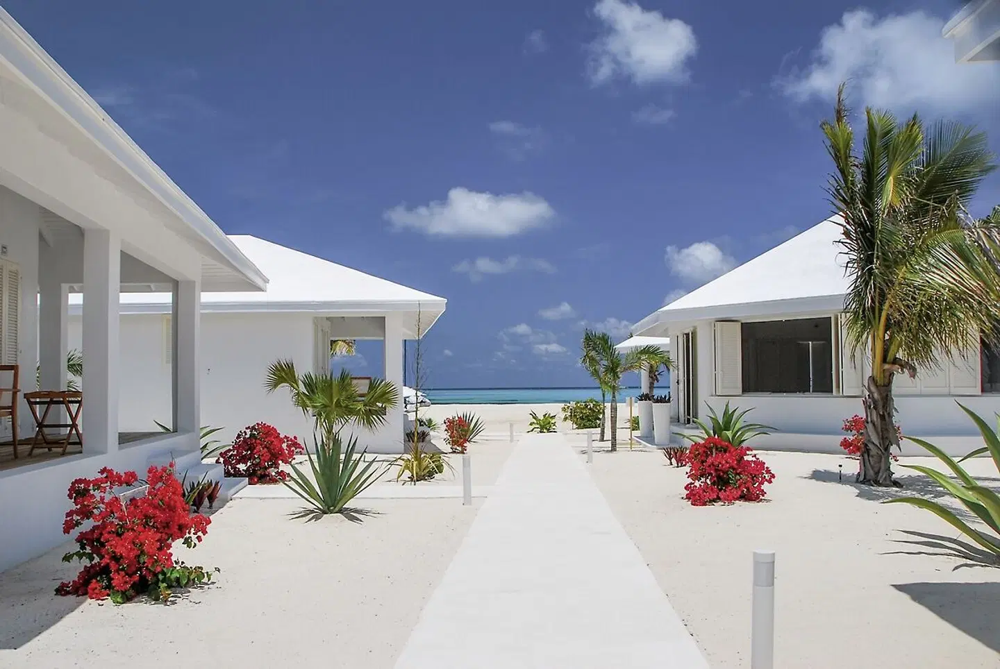 Guanahani Beach Club Terrasse