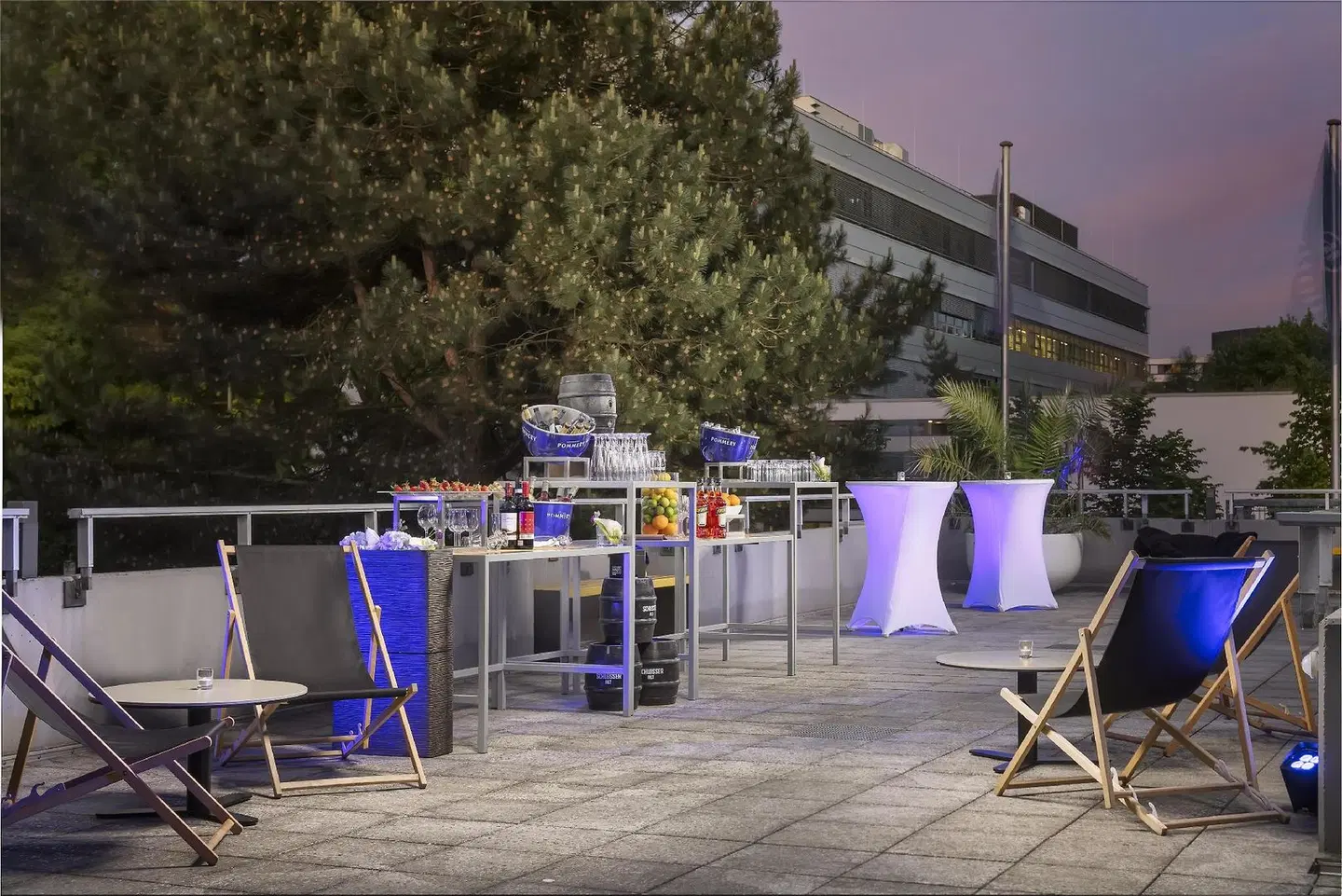 Hilton Düsseldorf Terrasse