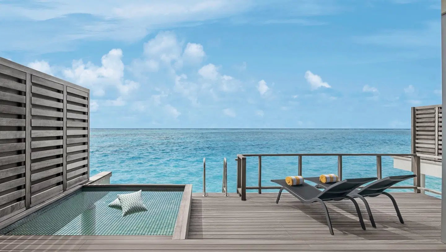 Le Méridien Maldives Resort & Spa Terrasse