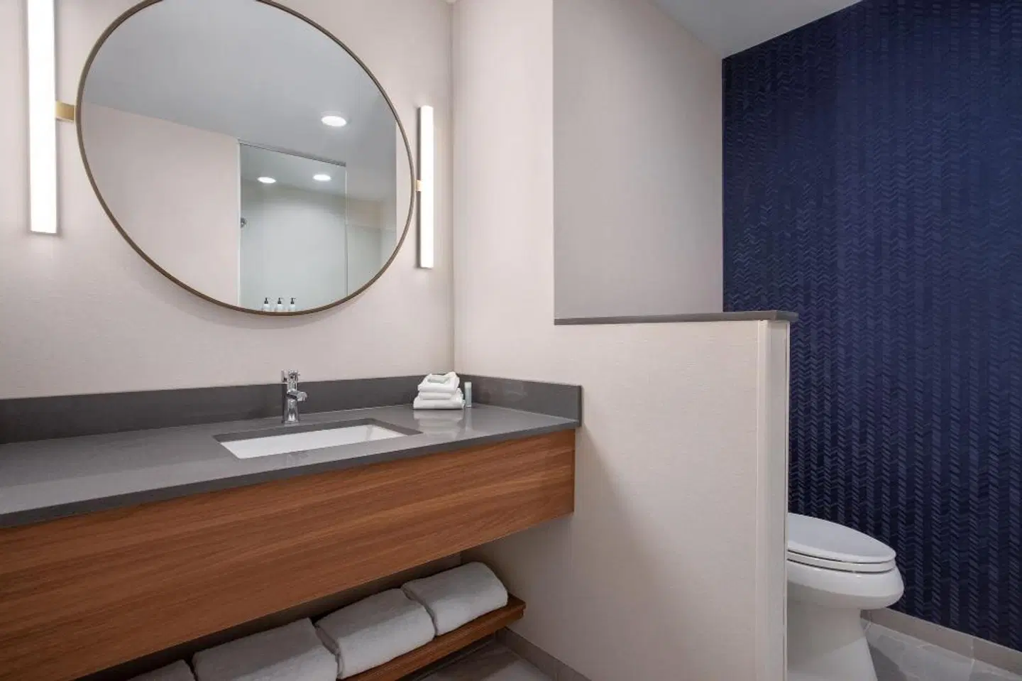 Fairfield Inn & Suites by Marriott Indianapolis Plainfield Badezimmer