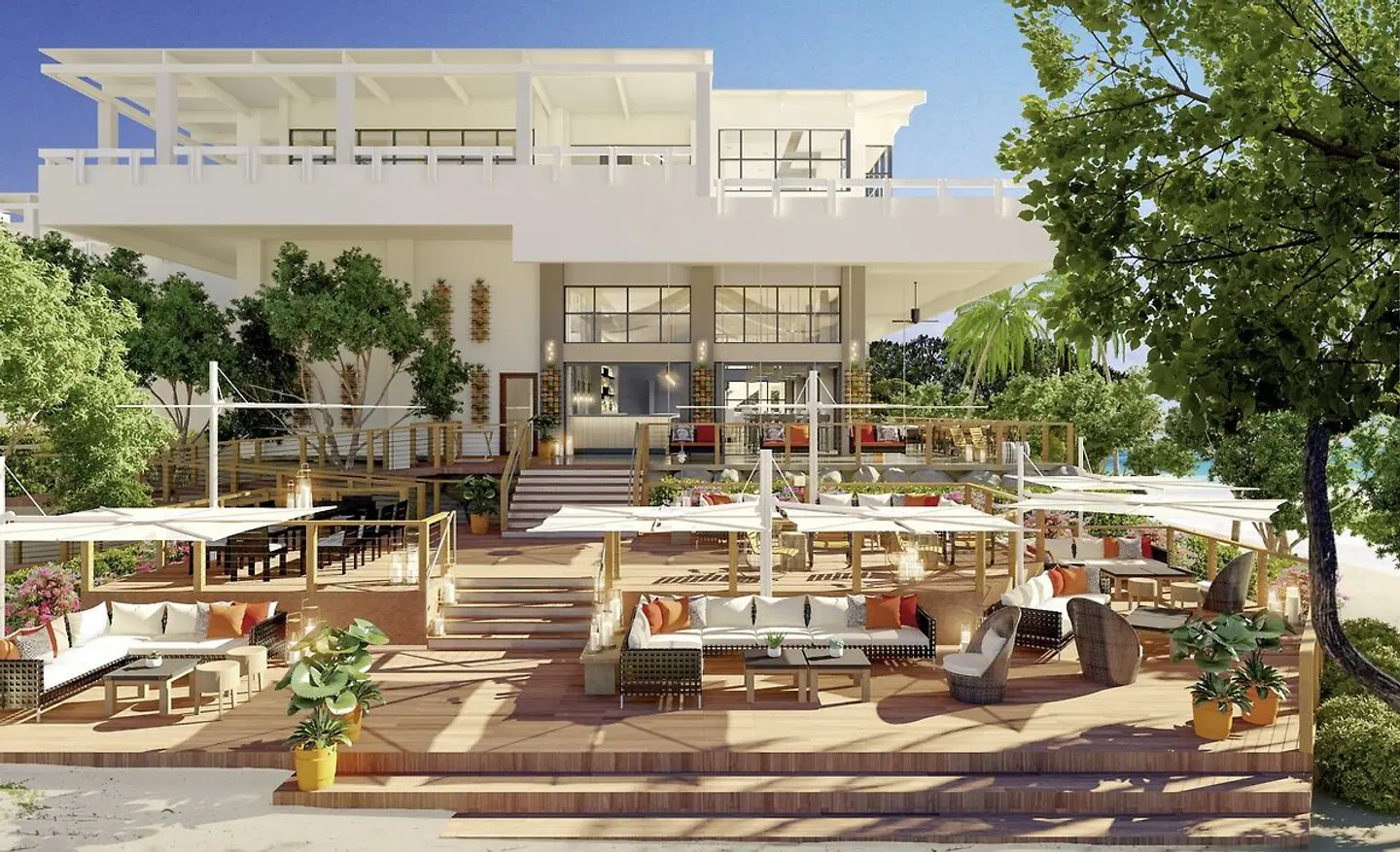 Bakers Cay Resort Key Largo Terrasse