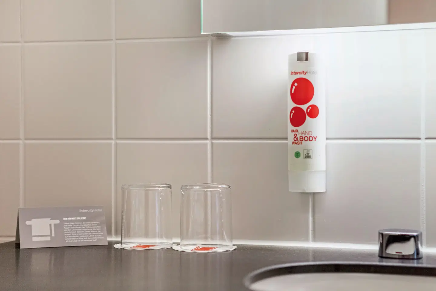 IntercityHotel Dortmund Badezimmer