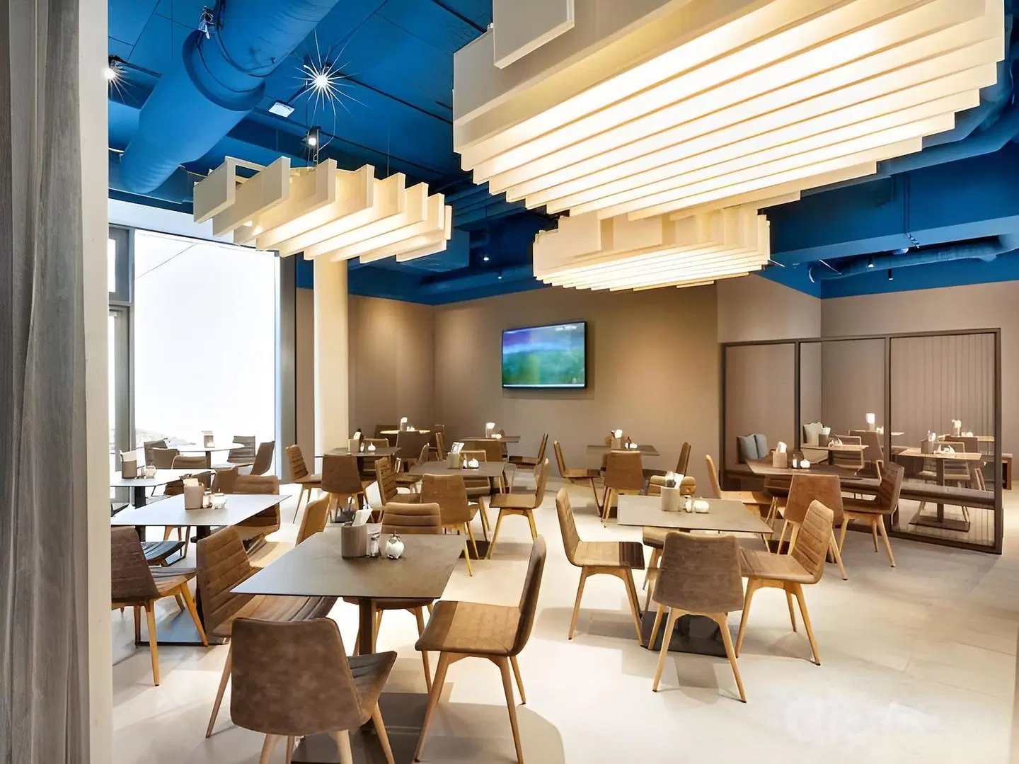 H2 Hotel Dusseldorf Seestern Restaurant