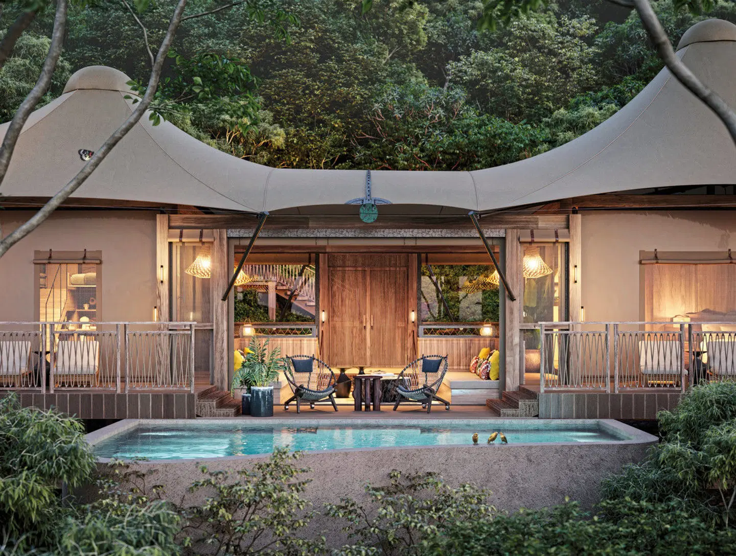 Nekajui, a Ritz-Carlton Reserve Hallenbad