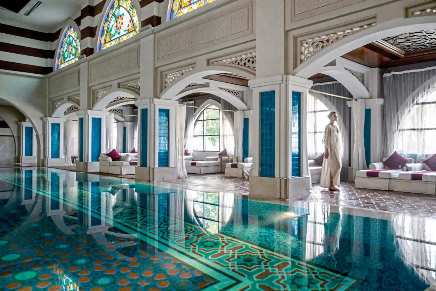 Jumeirah Zabeel Saray Hallenbad