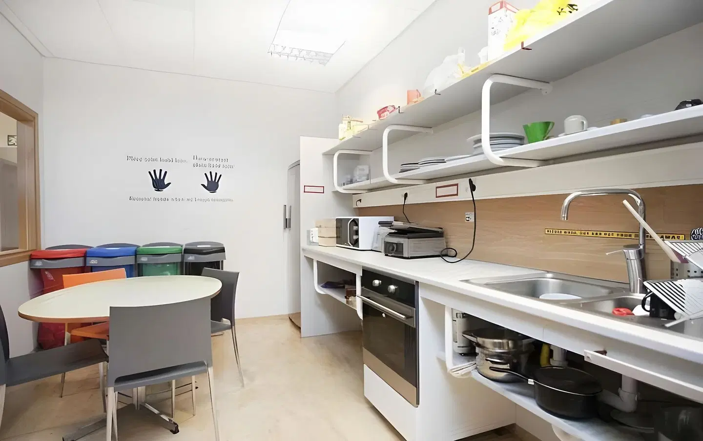 Bus Hostel Badezimmer