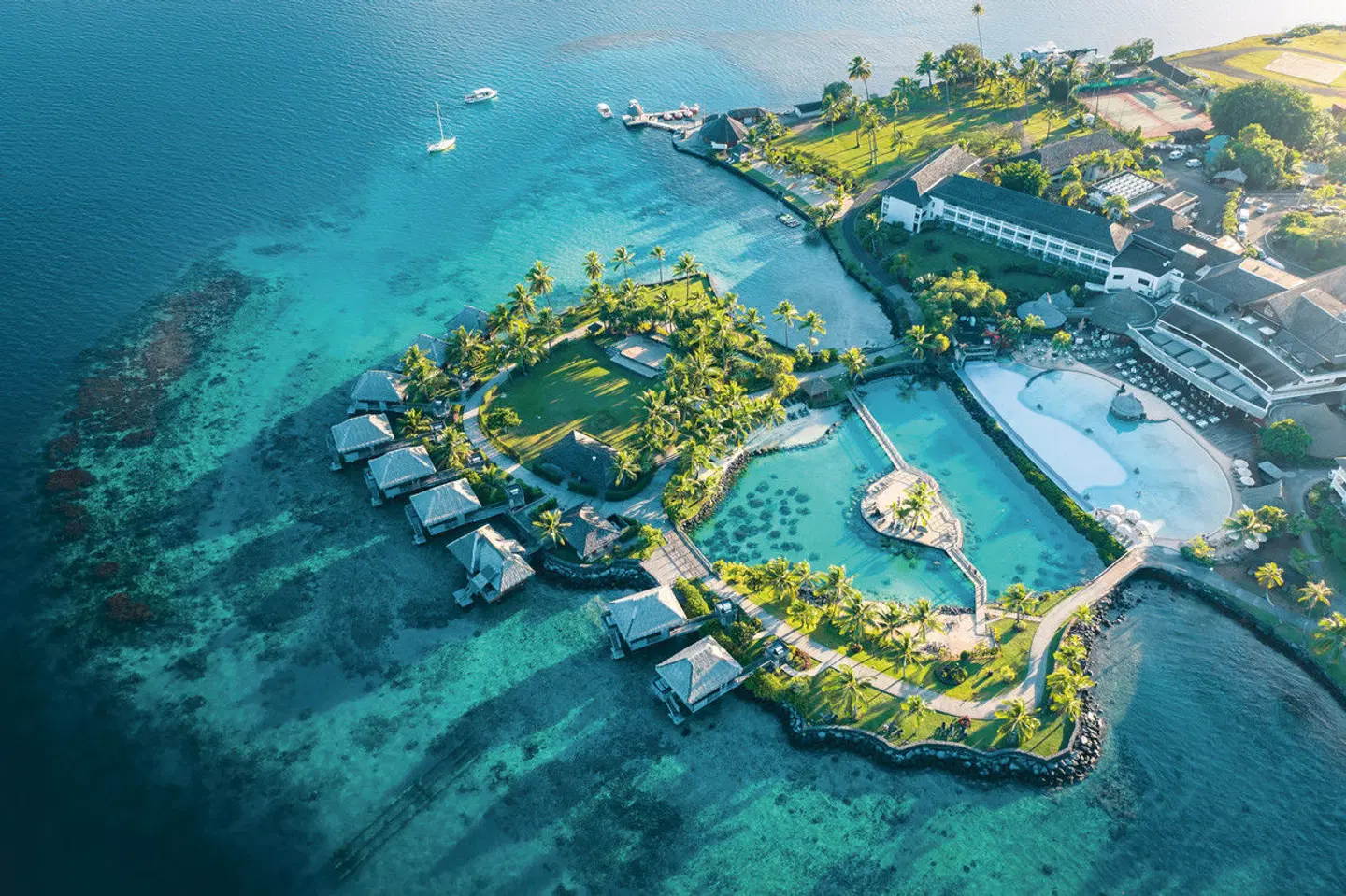 InterContinental Tahiti Resort Landkarte