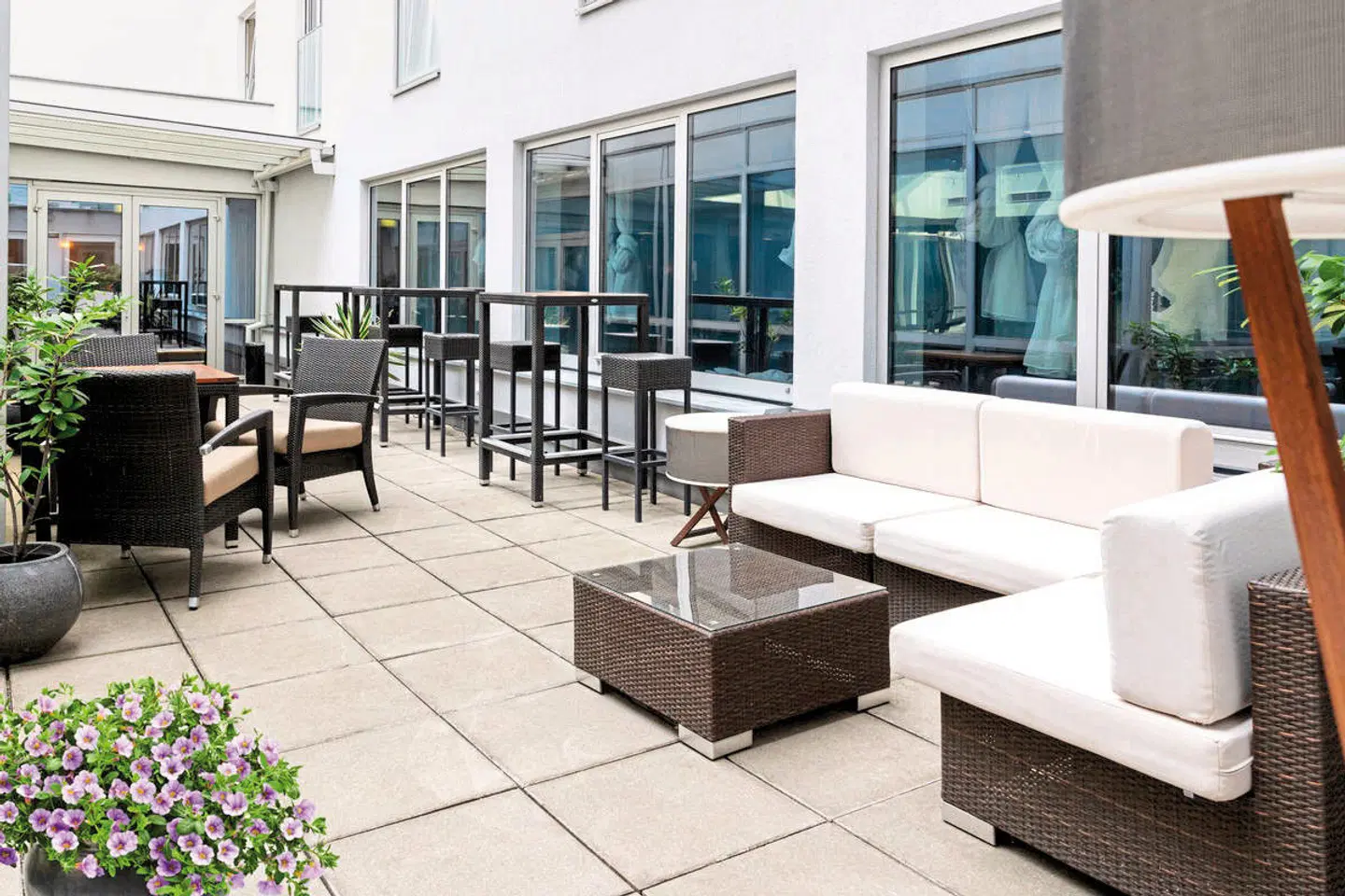 IntercityHotel Wien Terrasse