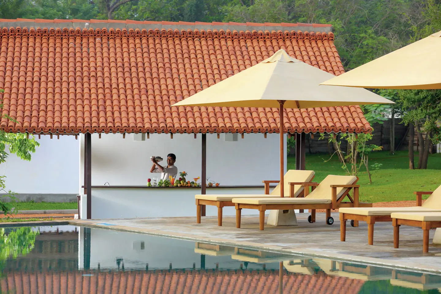 Sigiriya Jungles Terrasse