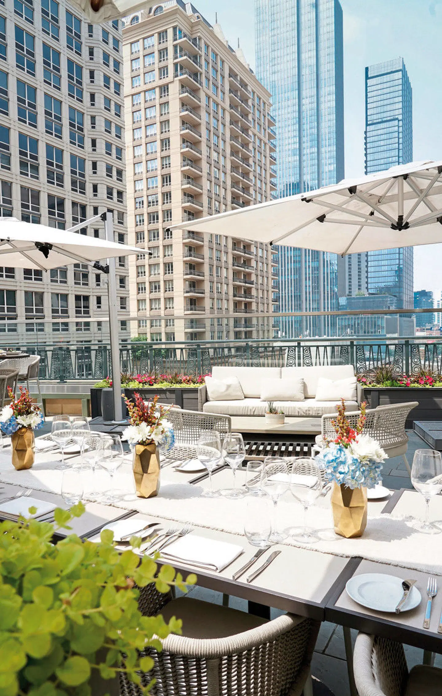 Park Hyatt Chicago Terrasse