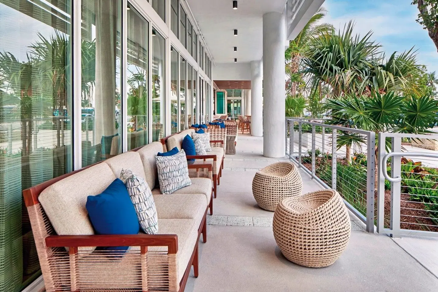 AC Fort Lauderdale Beach Terrasse