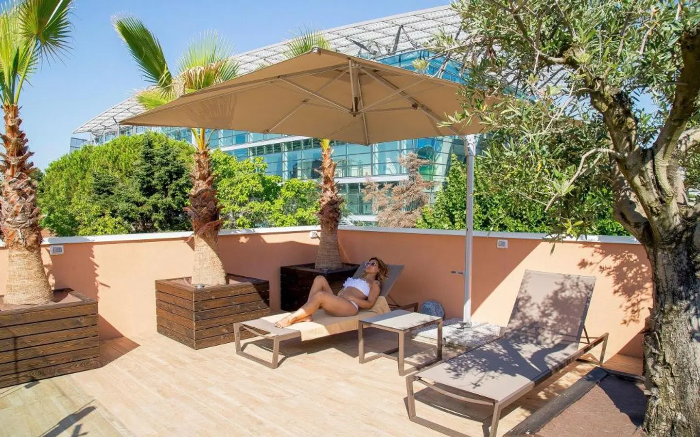 Metropol Ceccarini Suite Terrasse