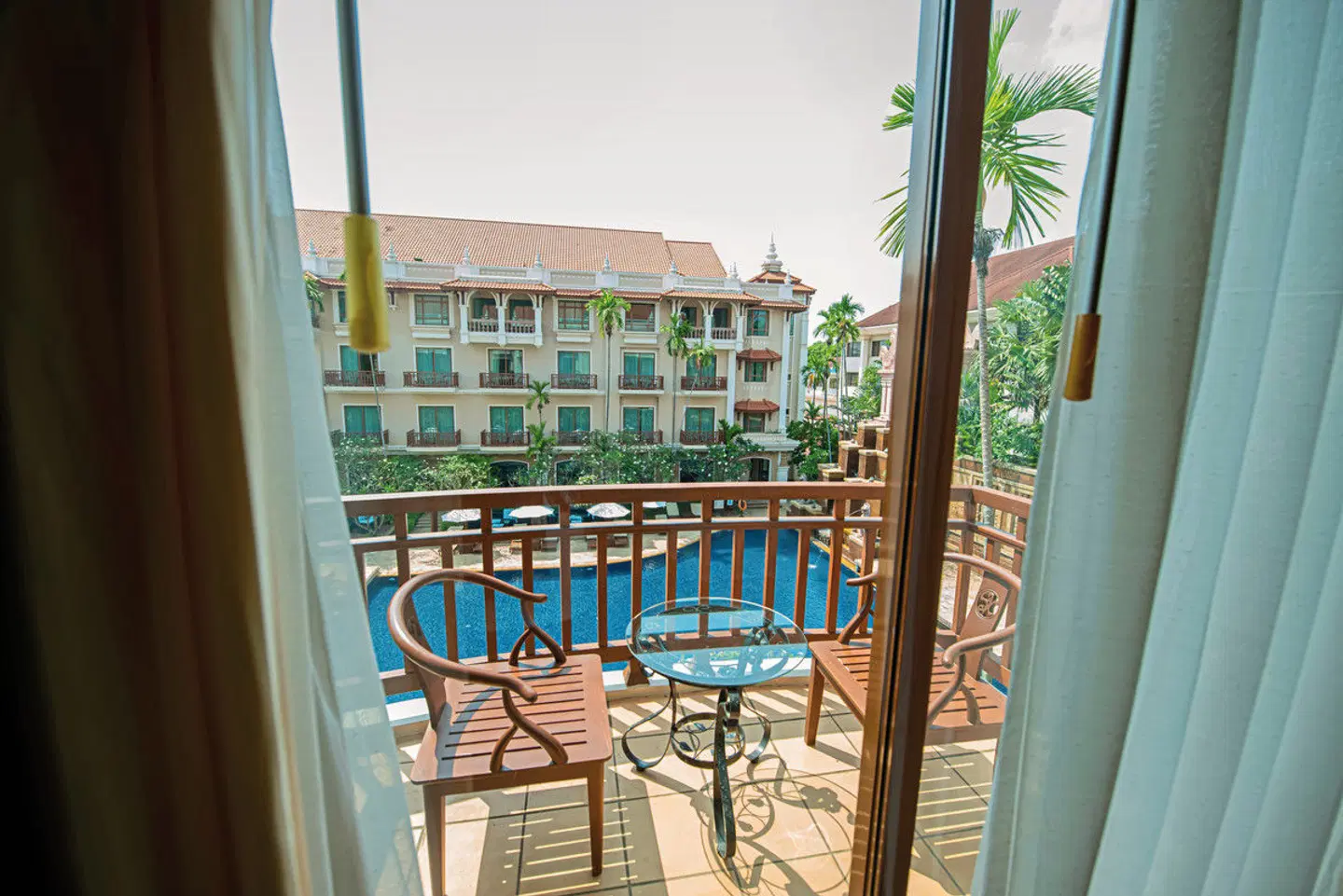 Sokha Angkor Resort Terrasse