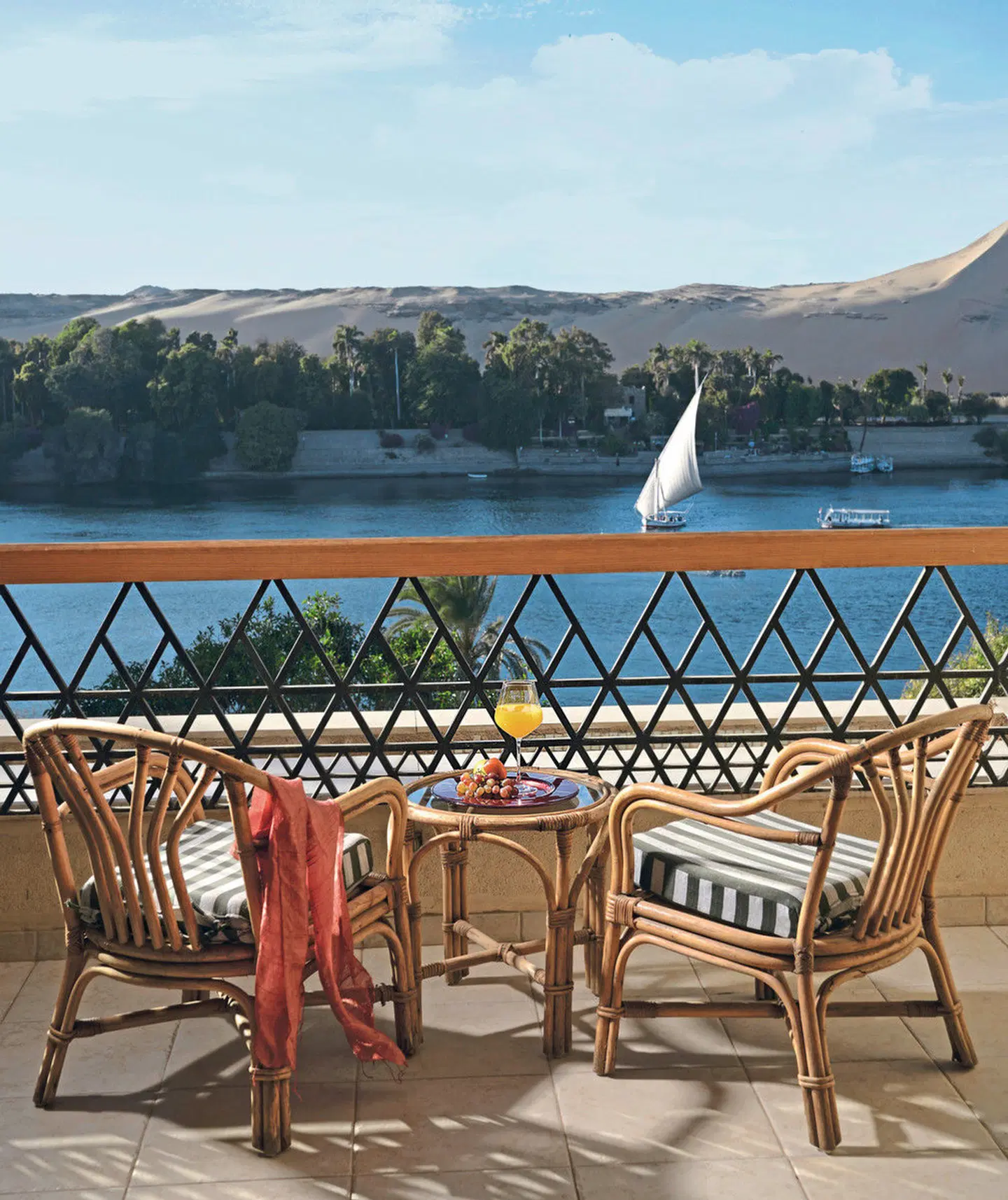 Mövenpick Resort Aswan Terrasse