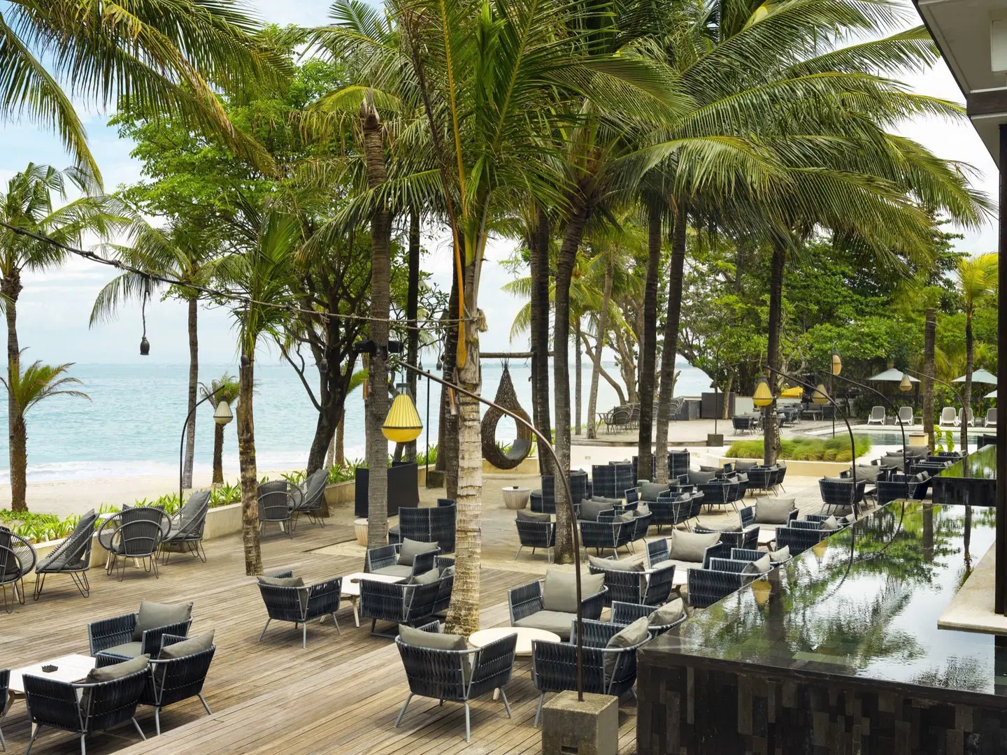 The Anvaya Beach Resort Terrasse