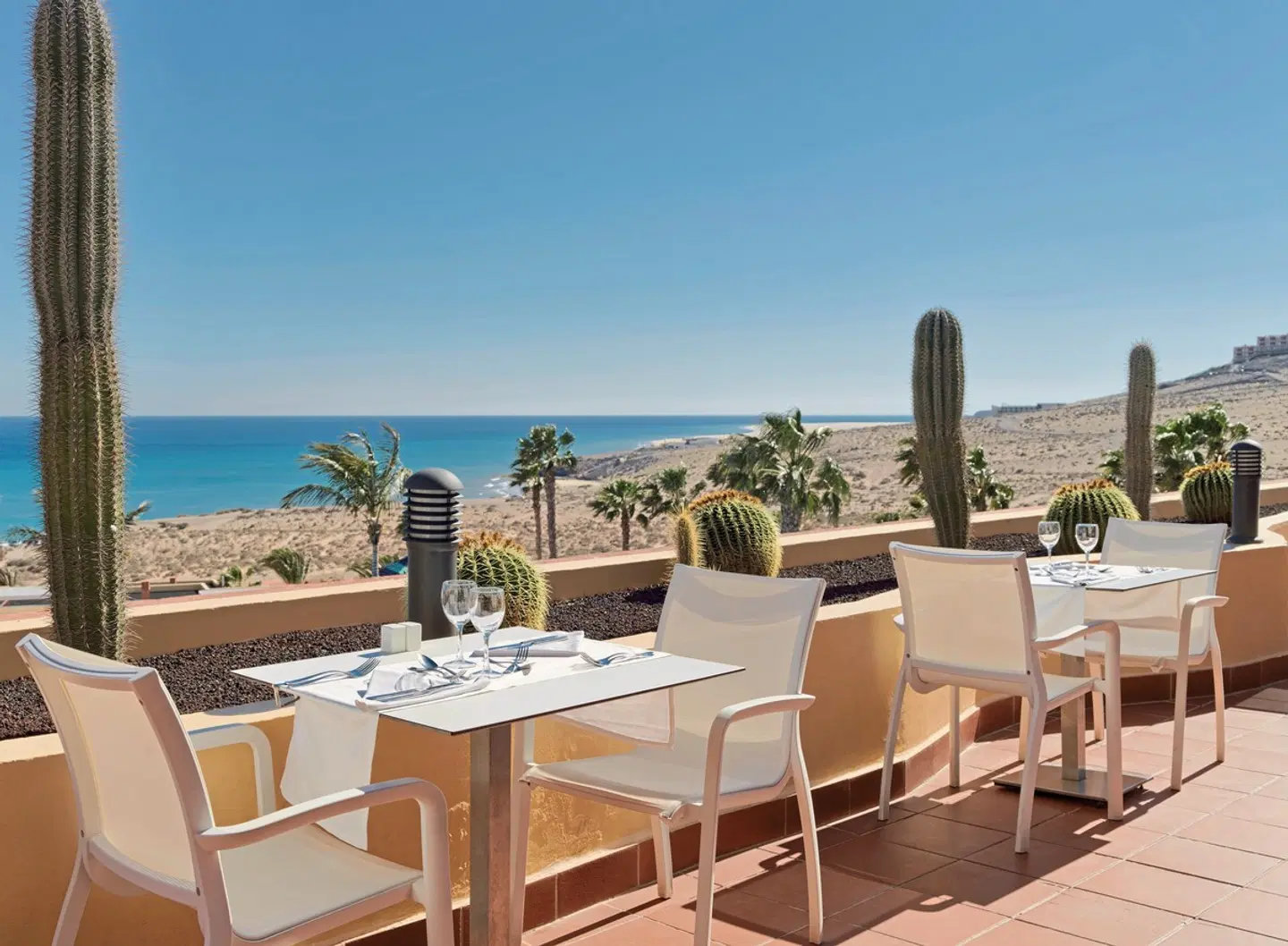 H10 Playa Esmeralda Terrasse